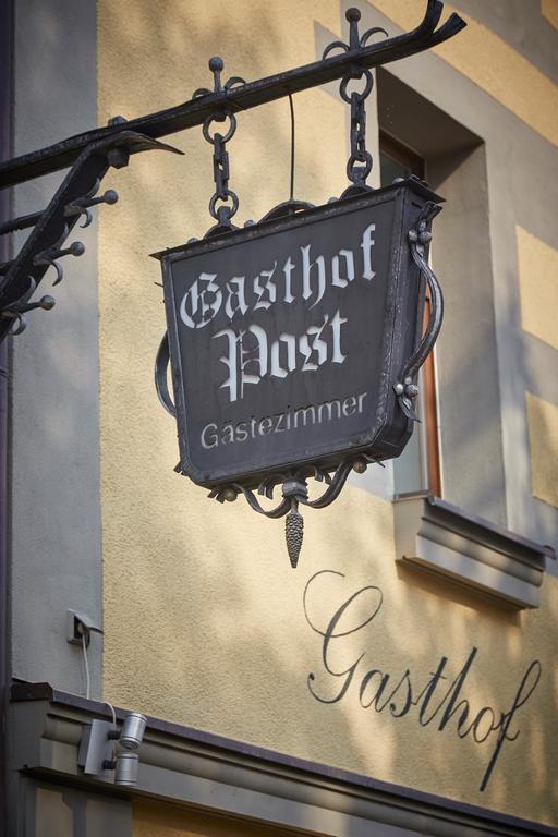 Hotel-Gasthof Die Post Brennerei Frankenhoehe Schillingsfuerst Luaran gambar