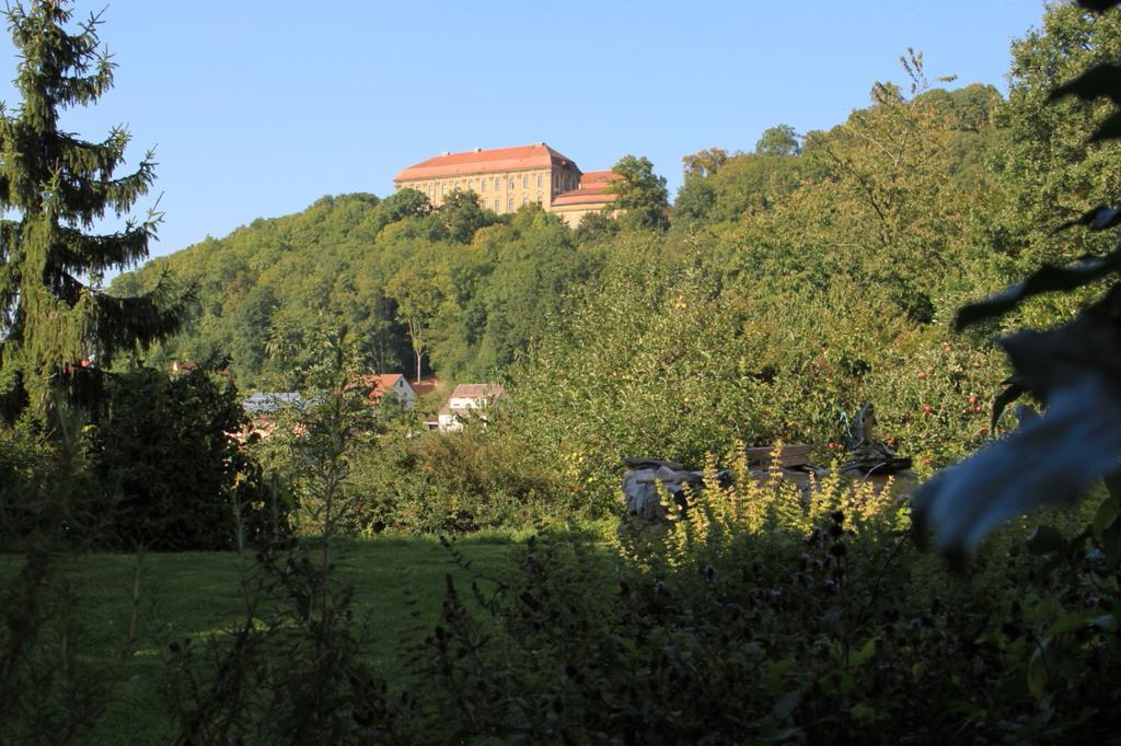 Hotel-Gasthof Die Post Brennerei Frankenhoehe Schillingsfuerst Luaran gambar